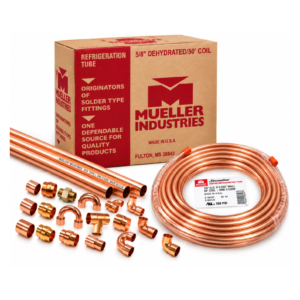 MUELLER Copper Coils , Pipes and Fittings